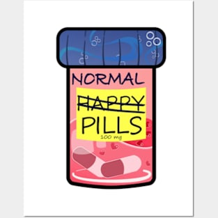 Sweet normalen Pills Posters and Art